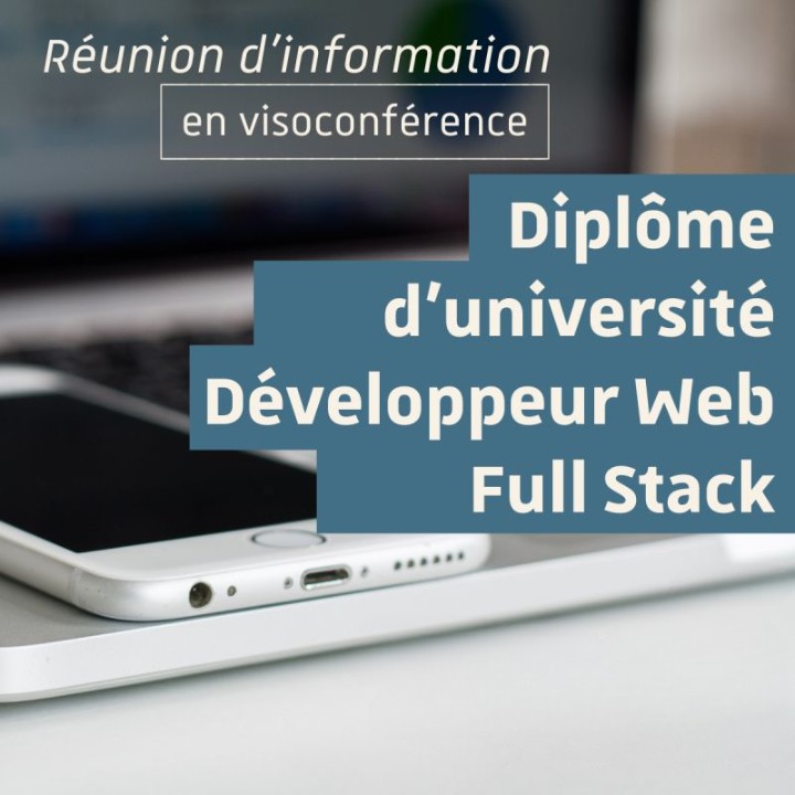 Webinaire Diplôme d’université Développeur Web Full Stack